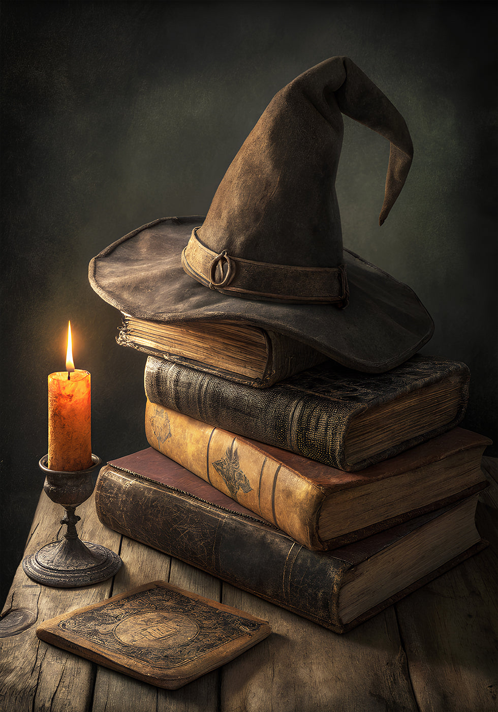 Livres de sorts de sorcière Poster
