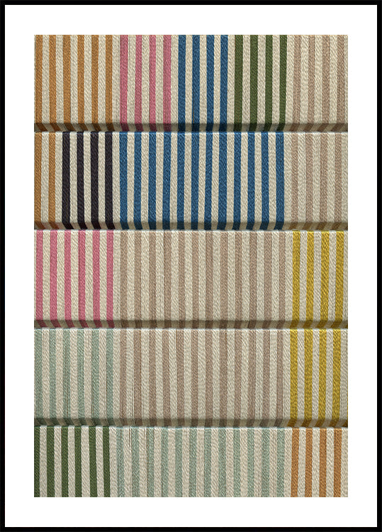 Pelco Stripe Multi Pictufy Plakat - Posterbox
