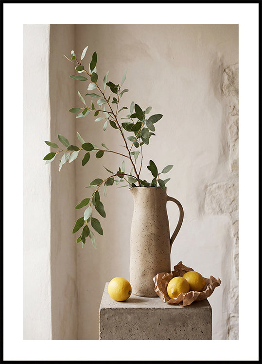 Leafy Branch and Lemons (NEW) - Posterbox