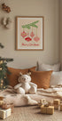 Cheerful little Christmas baubles Plakat - Posterbox