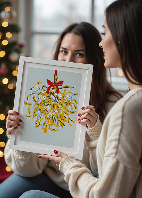 Mistletoe for Christmas Plakat - Posterbox