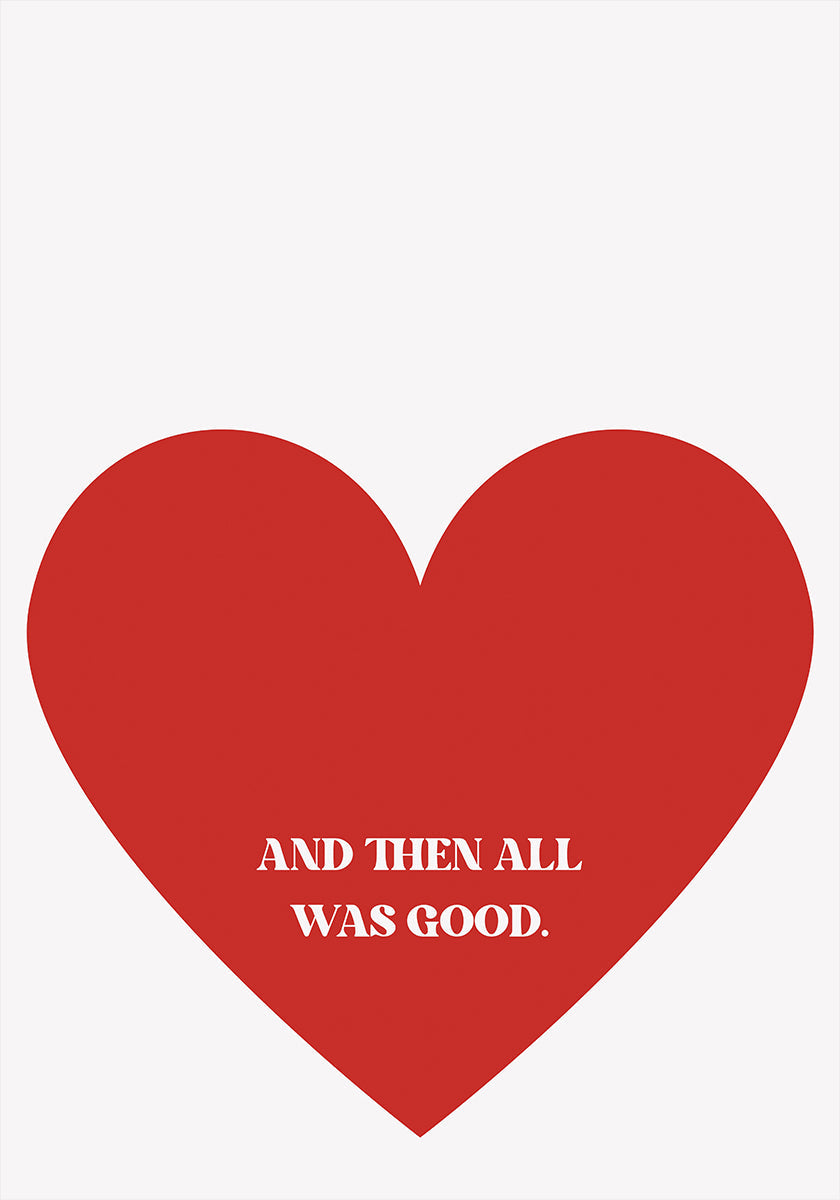 Heartfelt Resolution Plakat - Posterbox