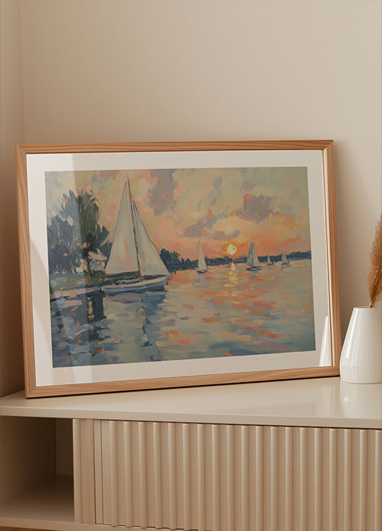 Sea Sailboats (NEW) - Posterbox