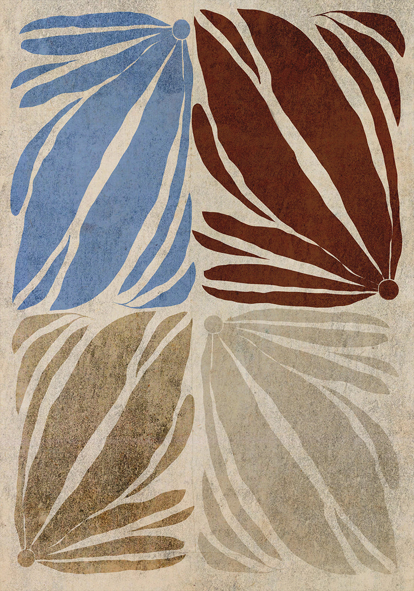 Colorful Leaf Quartet (NEW) - Posterbox