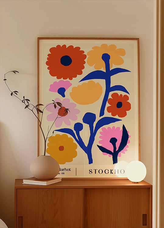 Flower Market. Stockholm (NEW) - Posterbox