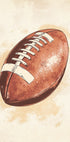 American Football Ball Plakat - Posterbox
