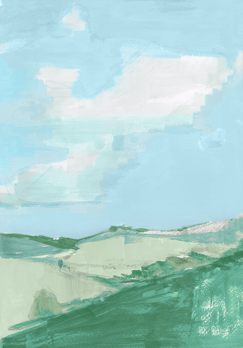 Big Sky Landscape Countryside No 1 Plakat - Posterbox