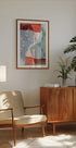 Overlapping Geometric Patterns in Soft Hues (NEW) - Posterbox