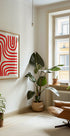 Red Modern Lines (NEW) - Posterbox