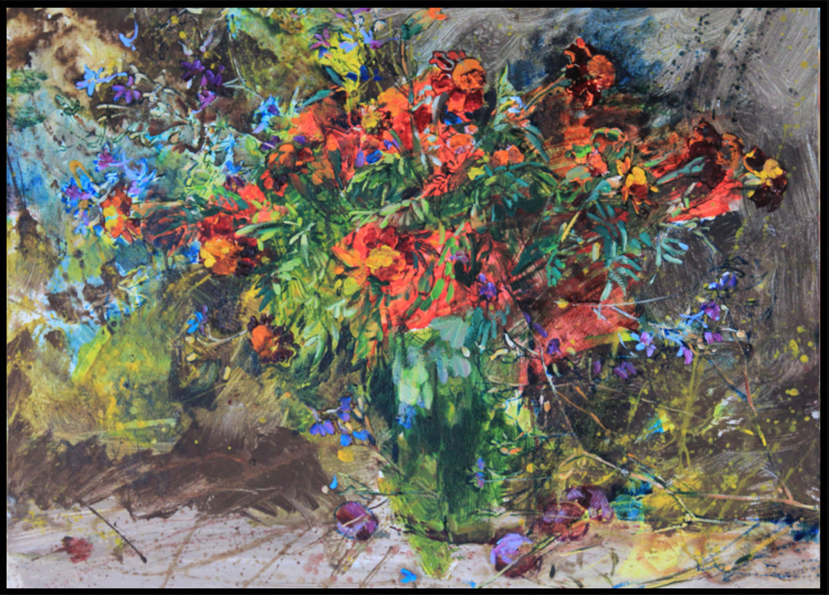 Bouquet floral vibrant
