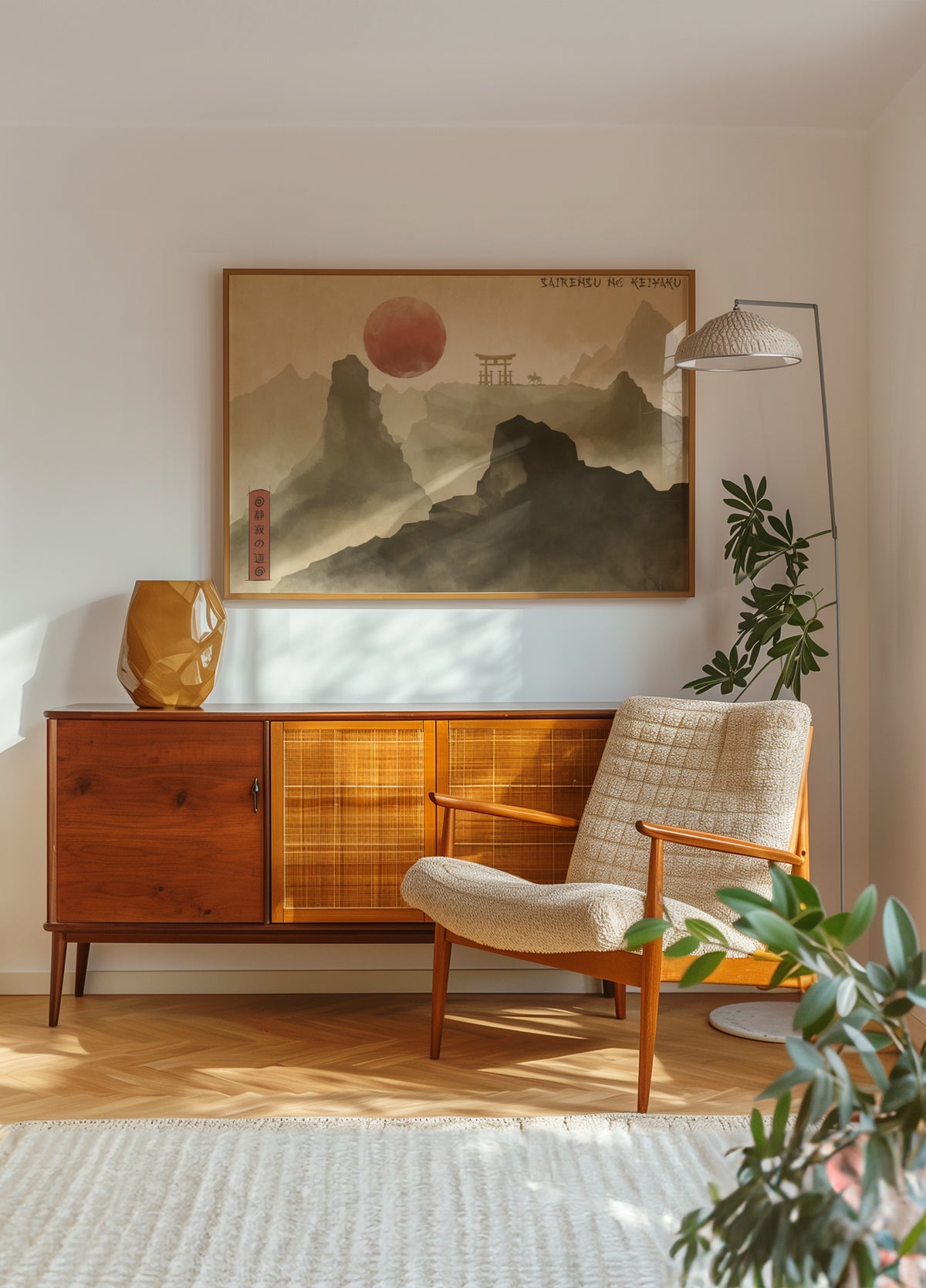 Voyage dans la montagne du Soleil Rouge