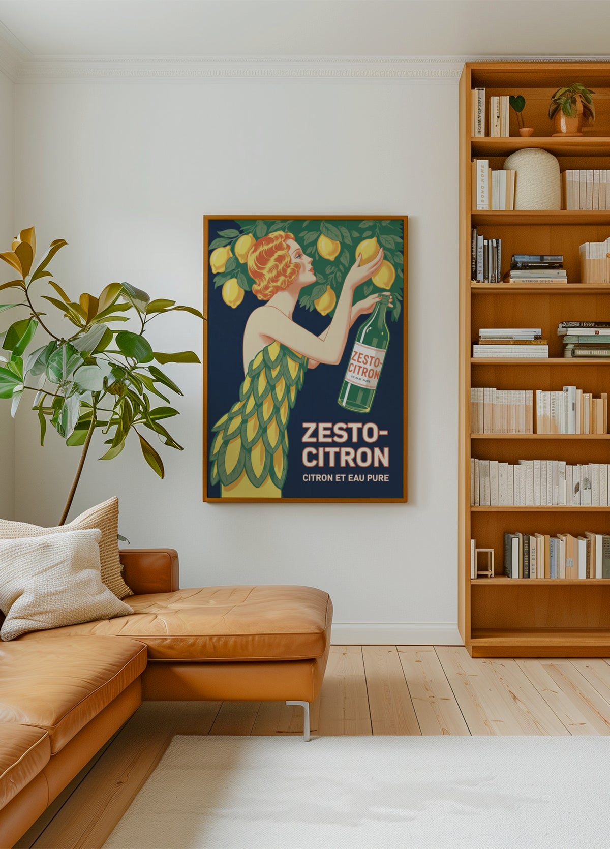Dame Citron Art Déco