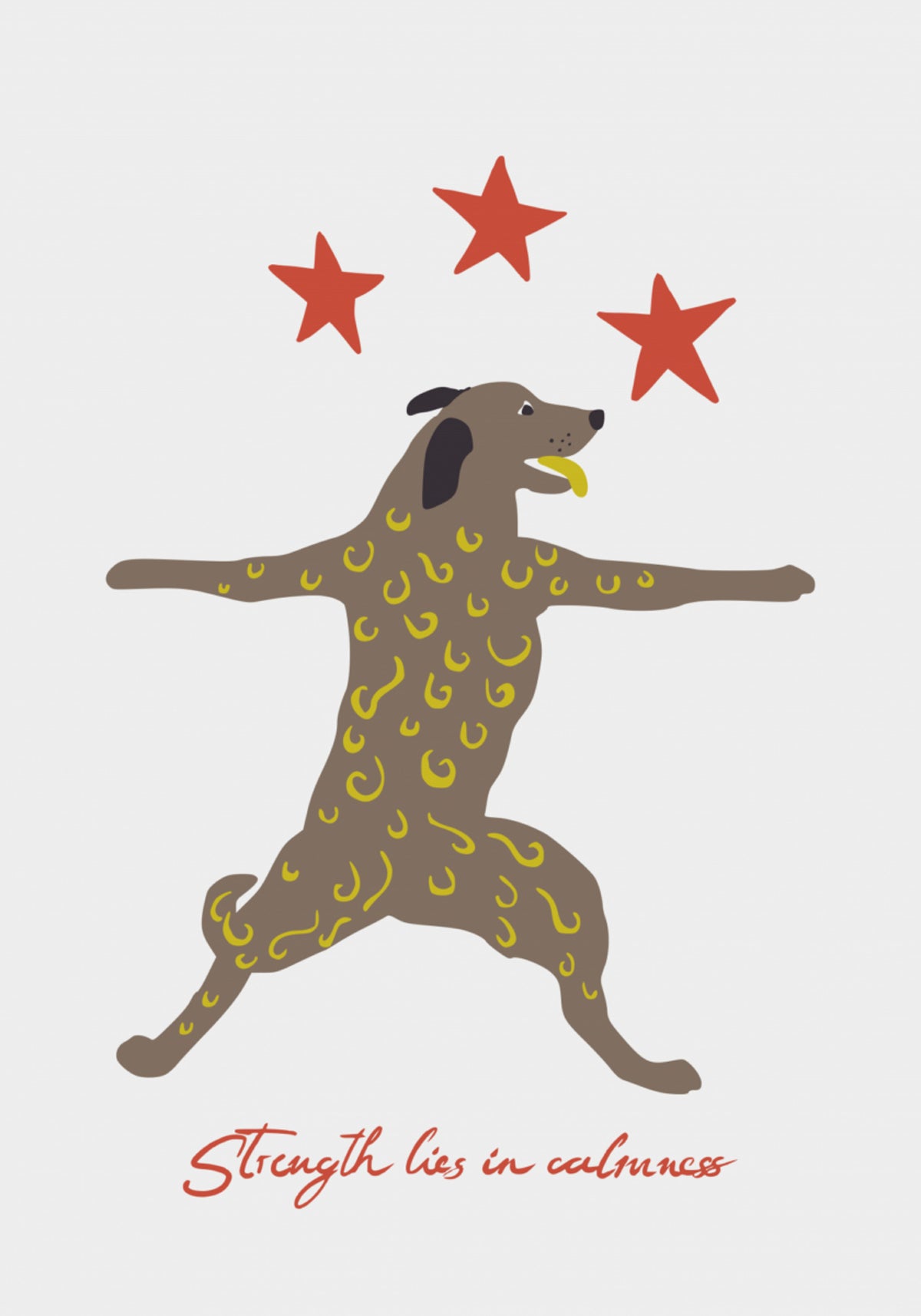 Yoga du chien guerrier