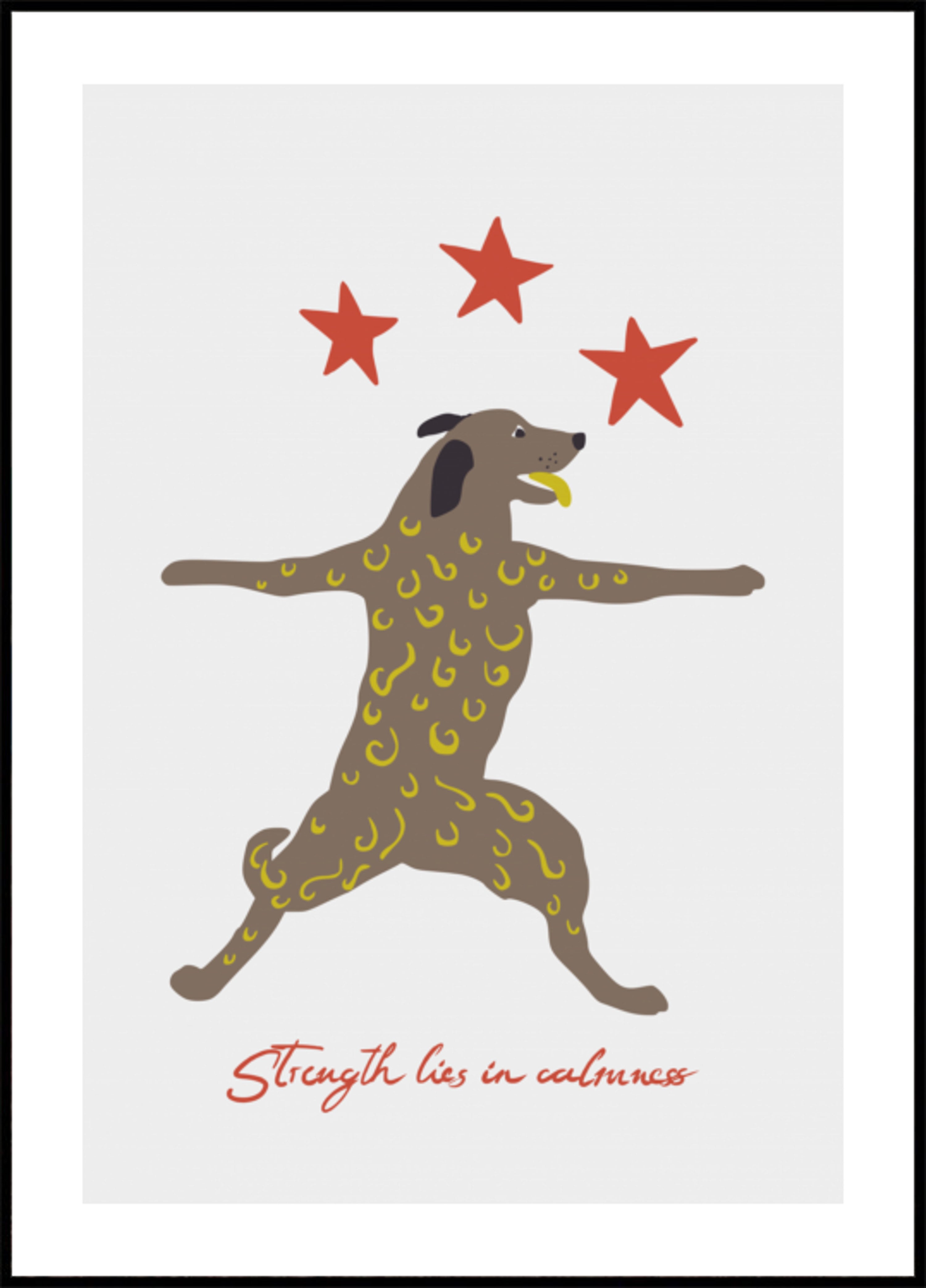 Yoga du chien guerrier