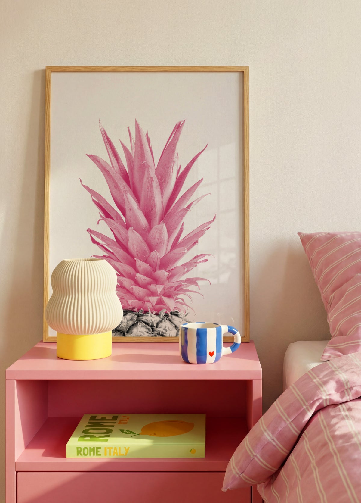 Ananas rose tropical