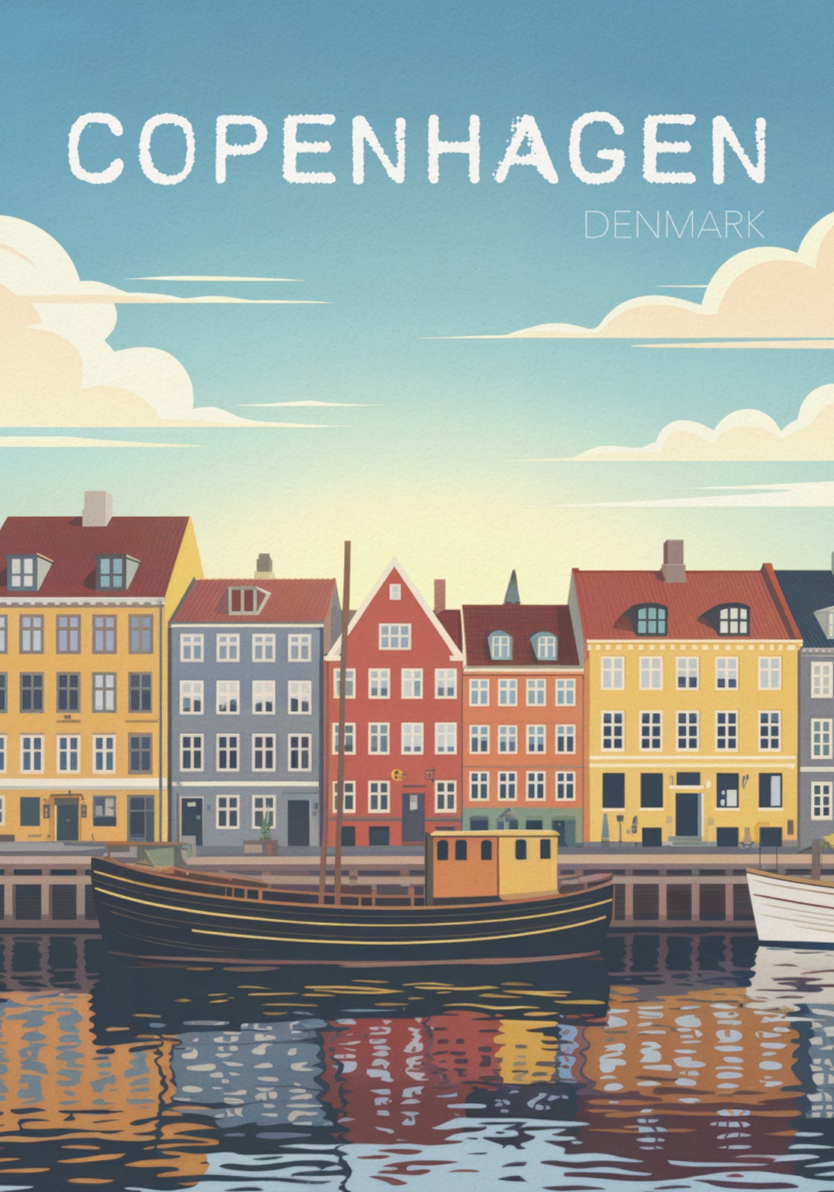 Réflexions sur le canal de Copenhague