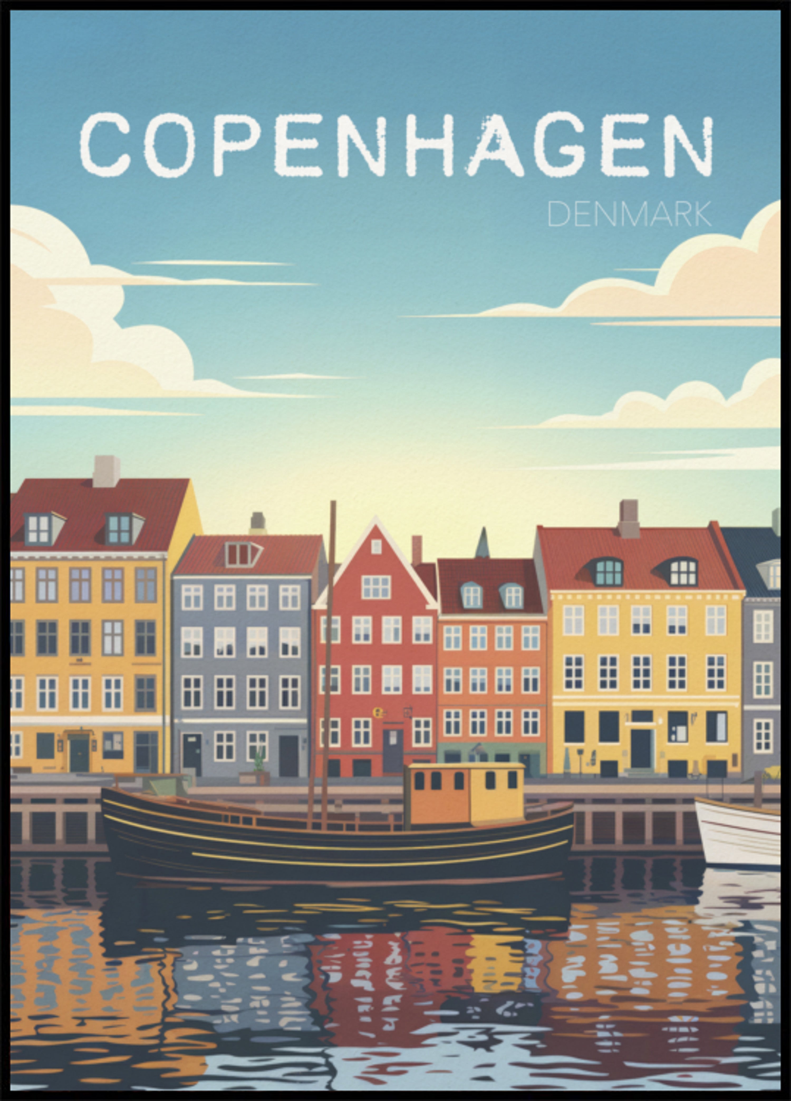 Réflexions sur le canal de Copenhague
