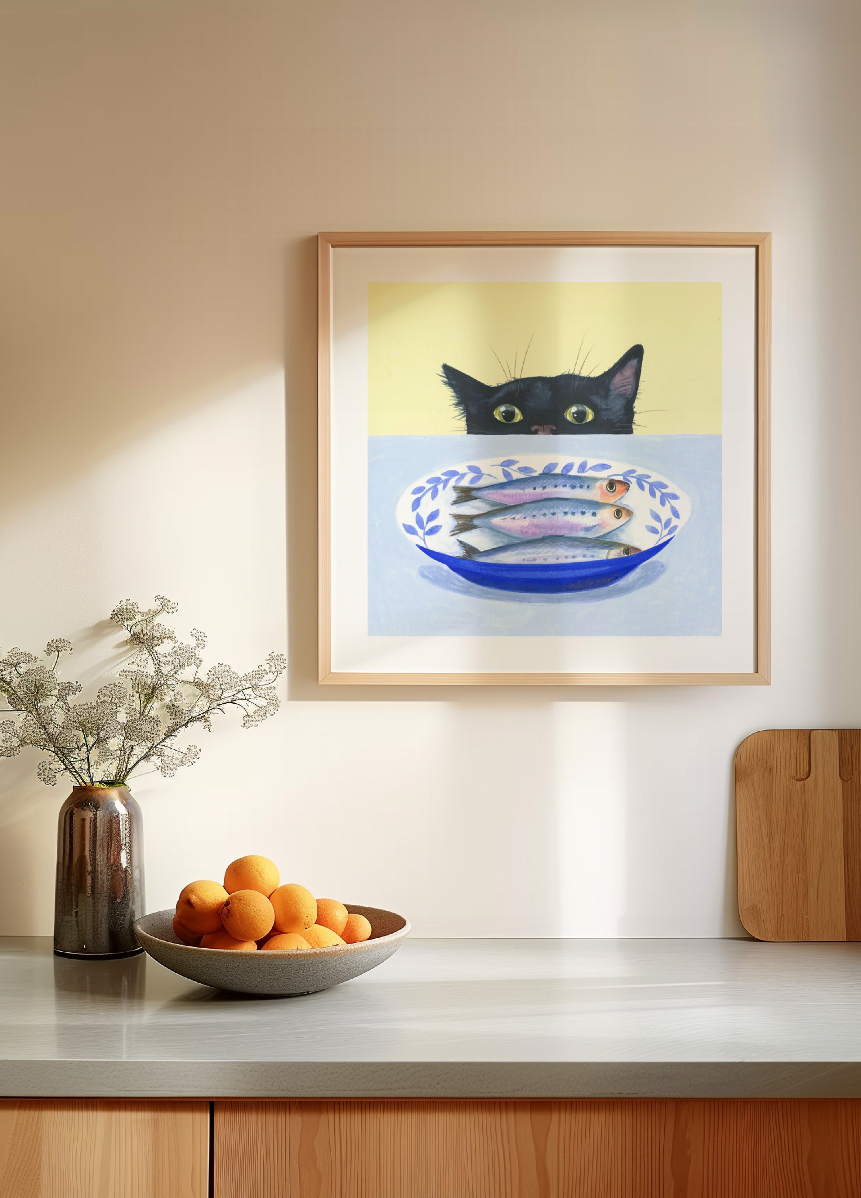 Chat gourmand