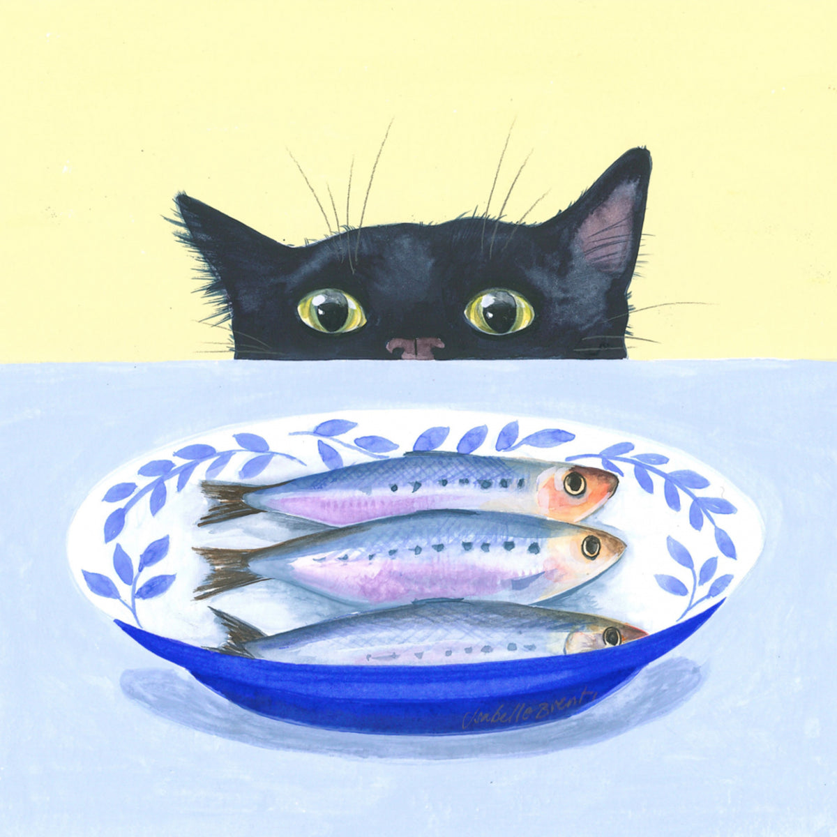 Chat gourmand