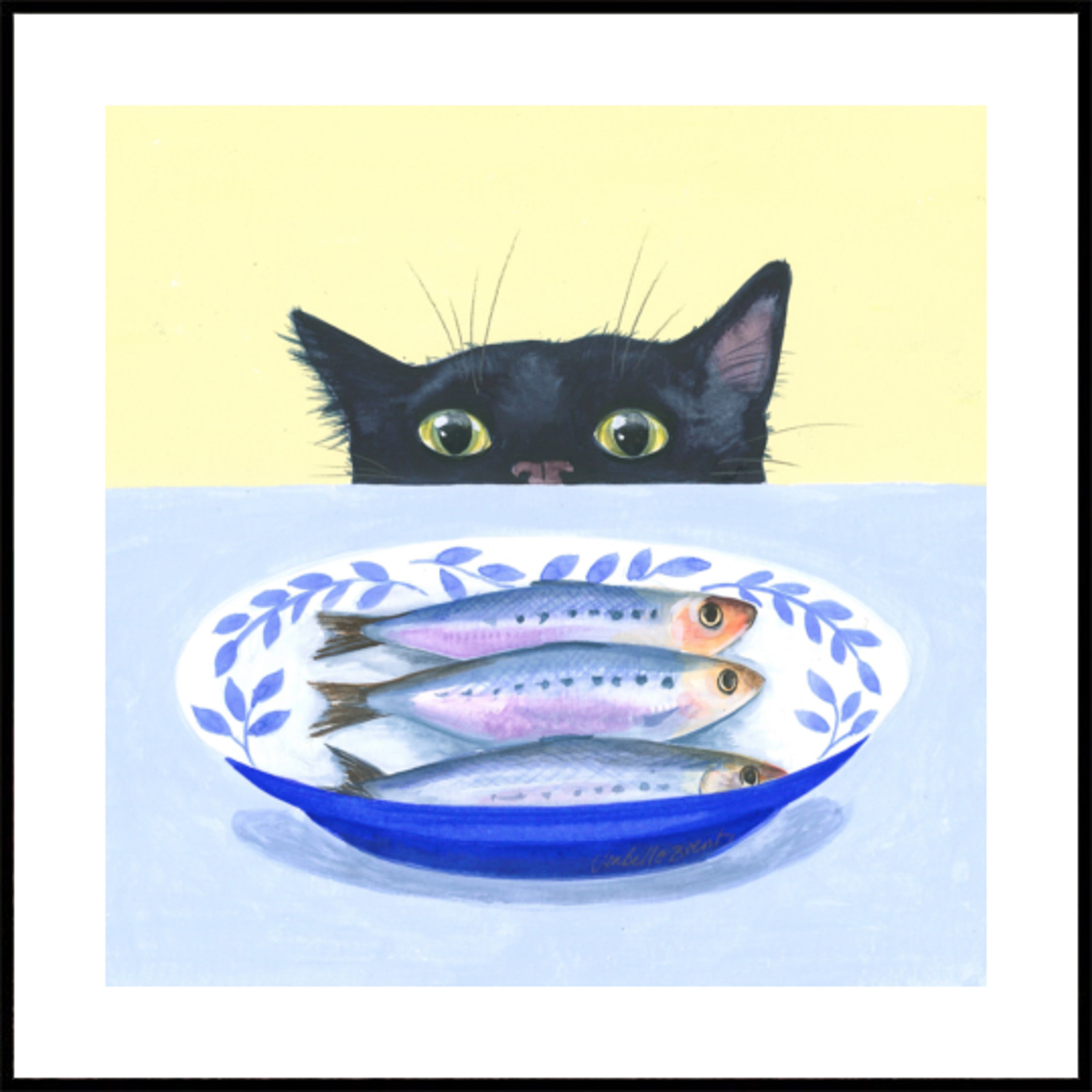 Chat gourmand
