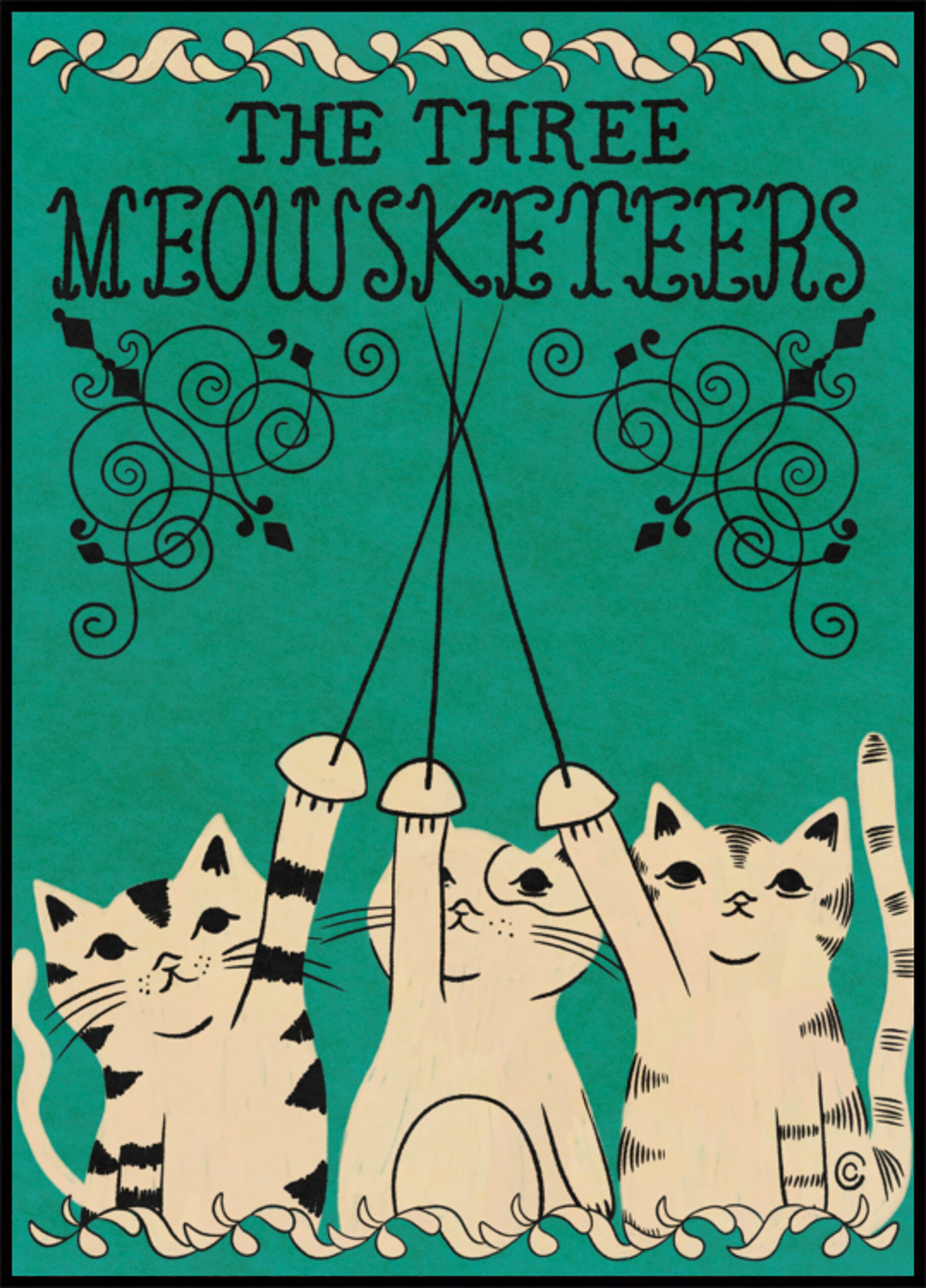 Les trois Meowsketeers