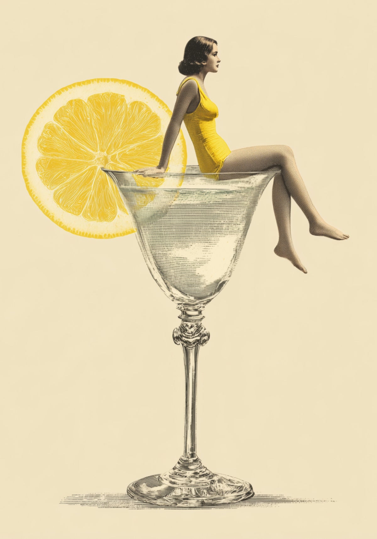 Salon de cocktail au citron