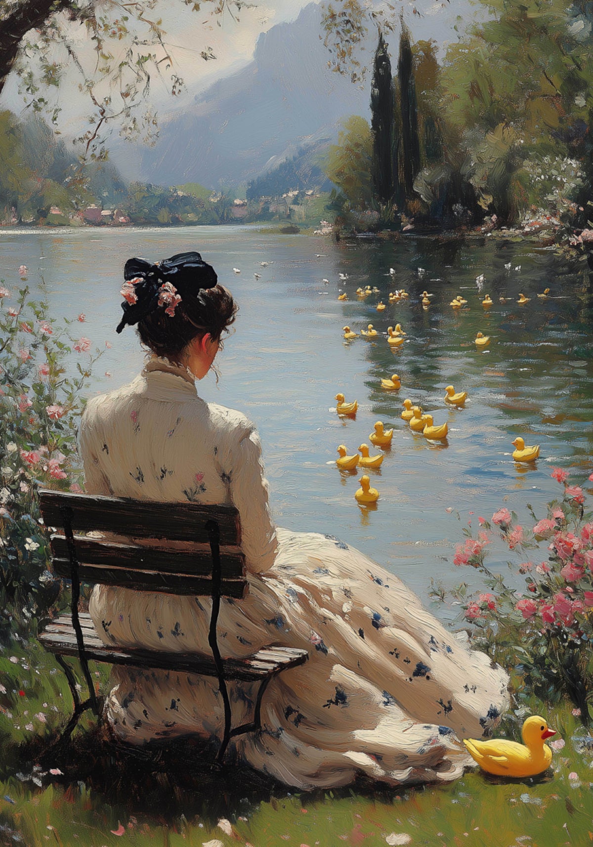 Bord de l'eau tranquille