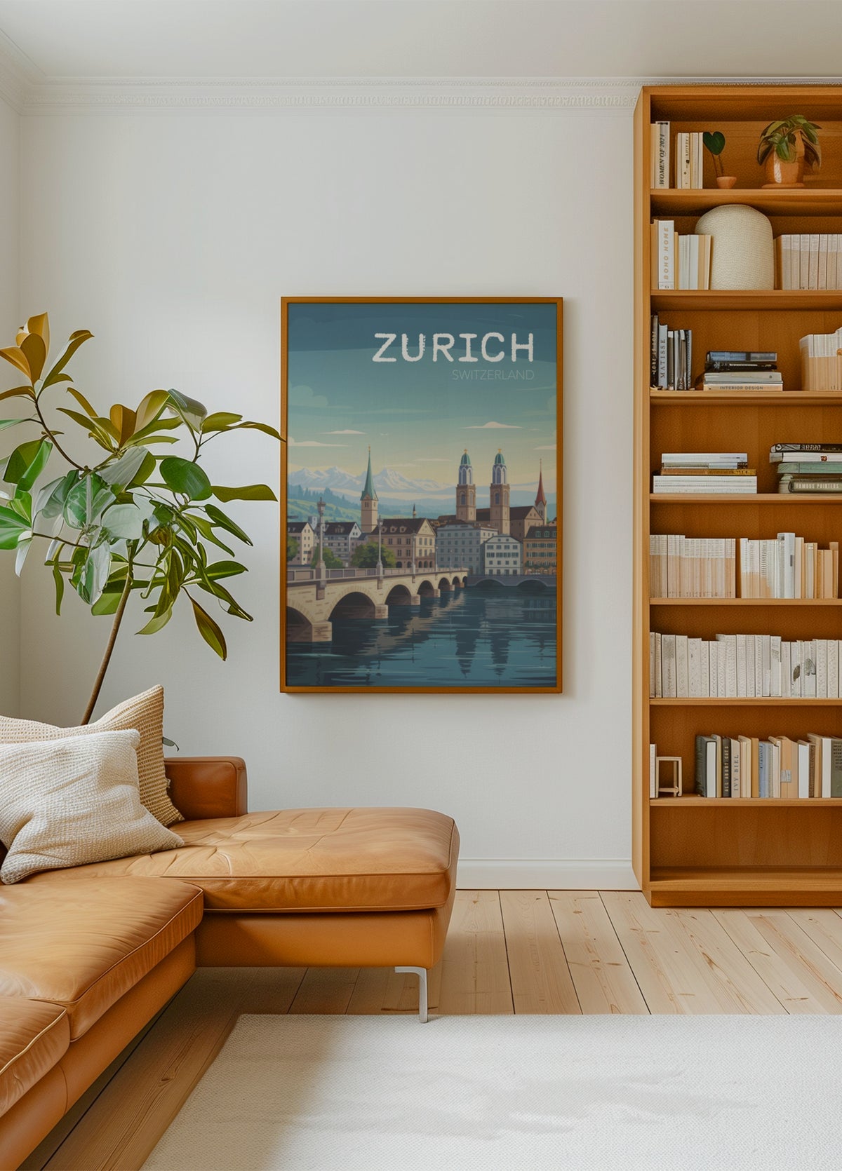 Paysage urbain de Zurich Suisse