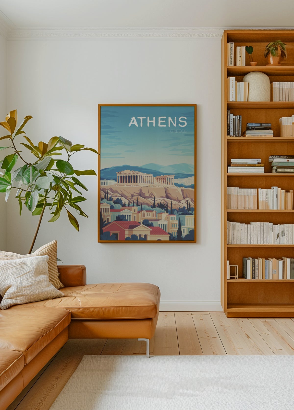 Vue sur l'Acropole d'Athènes