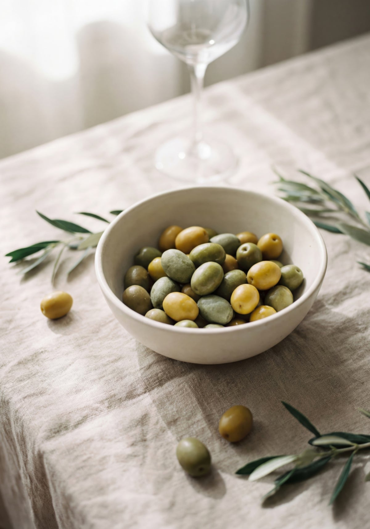 Olives au vin