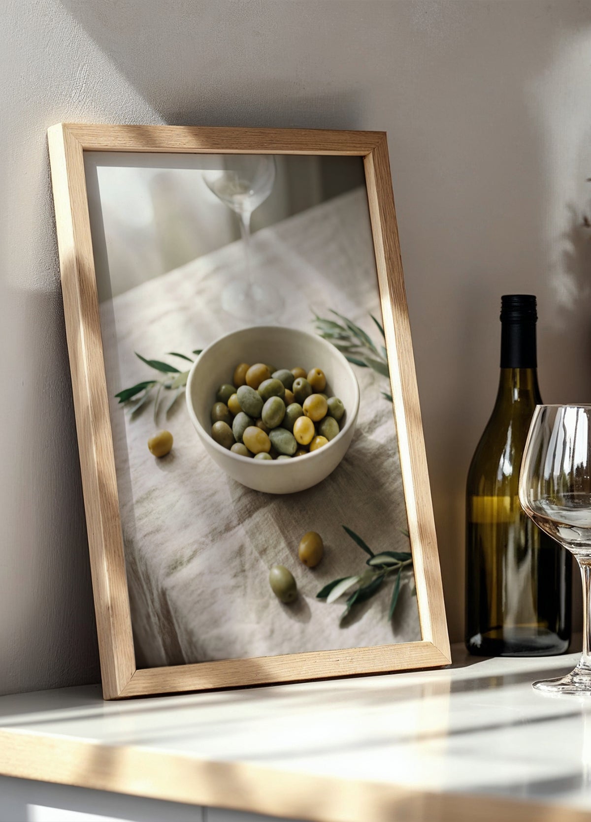 Olives au vin