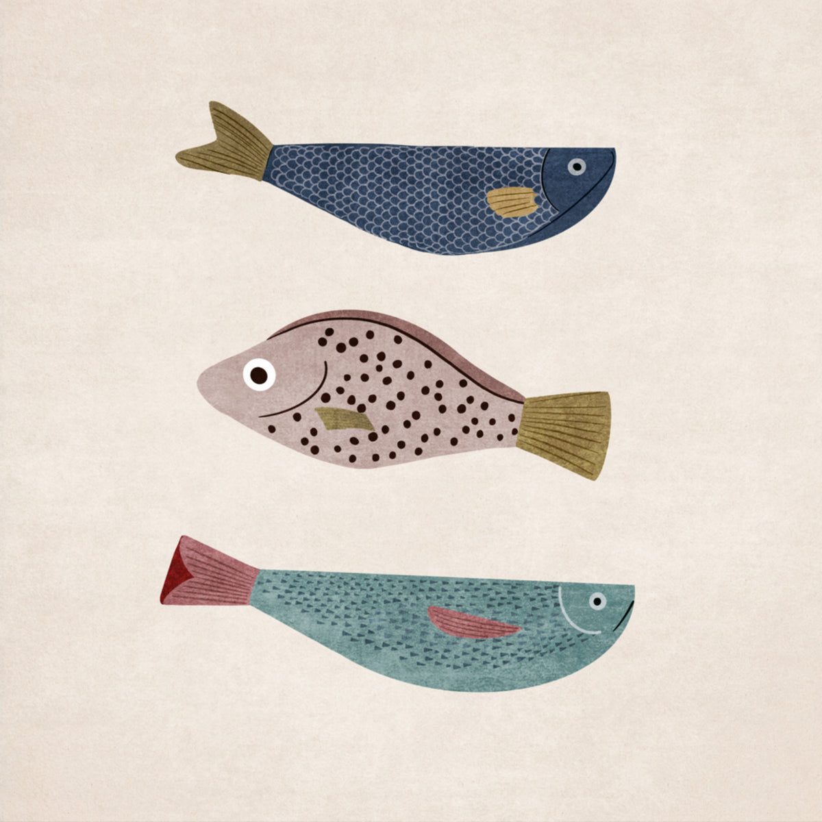Délice du trio de poissons