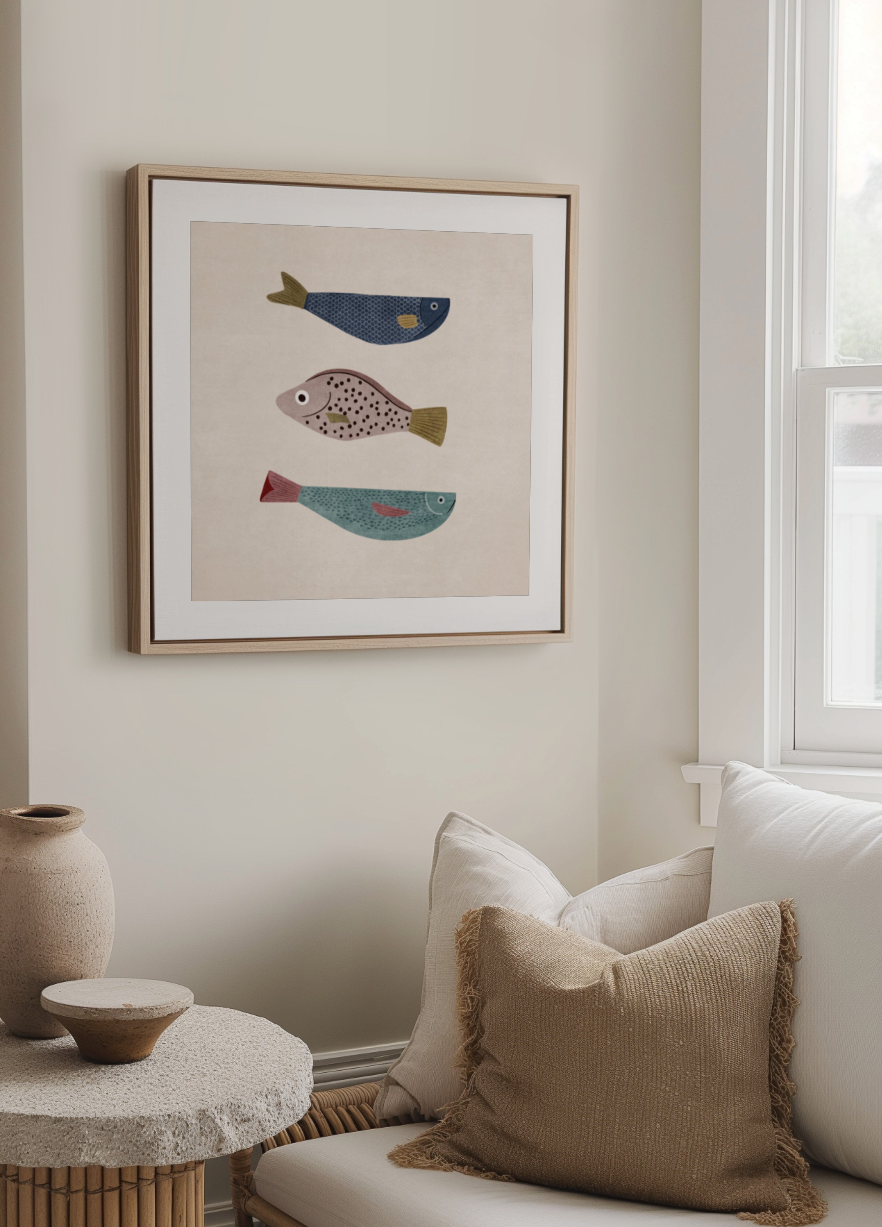 Délice du trio de poissons