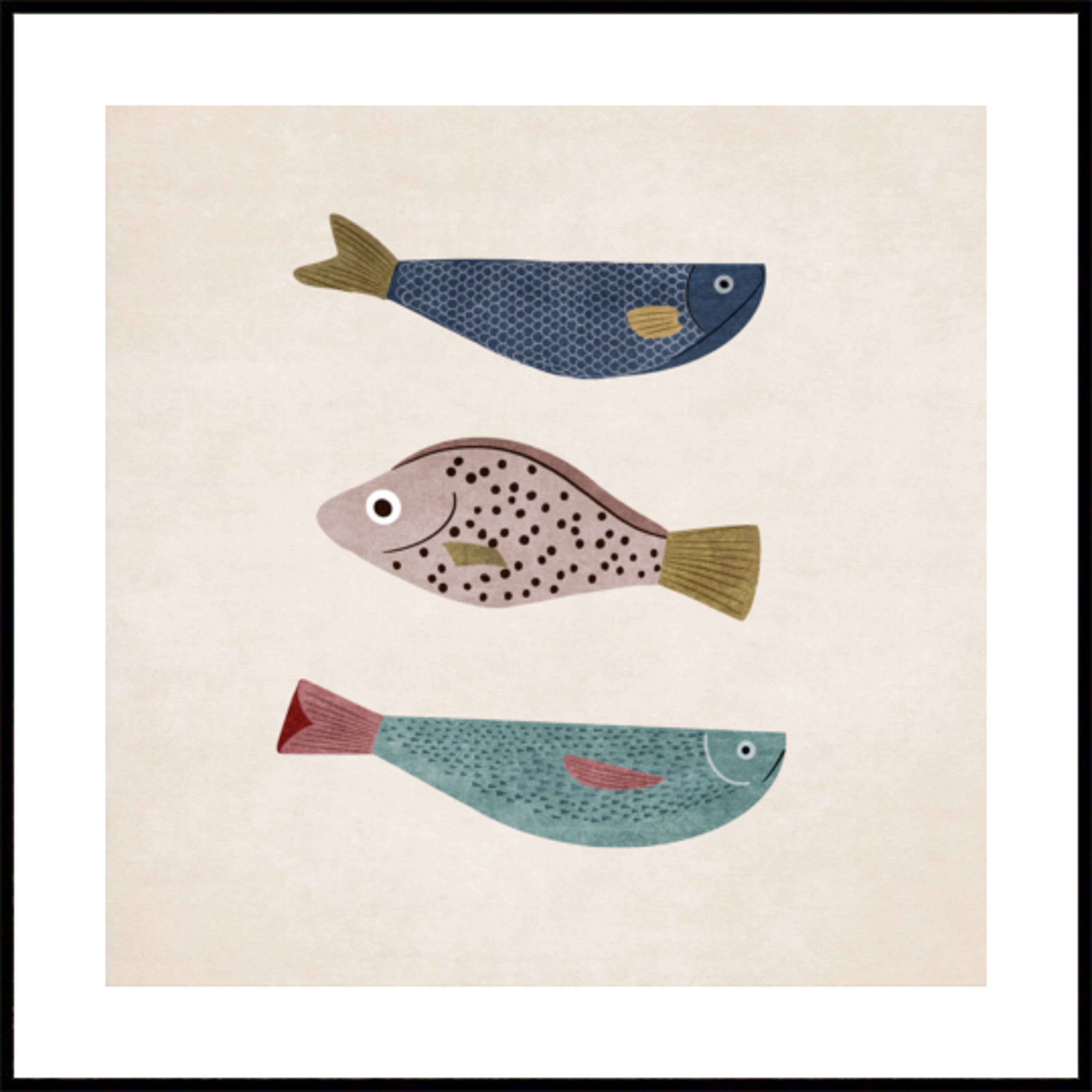 Délice du trio de poissons