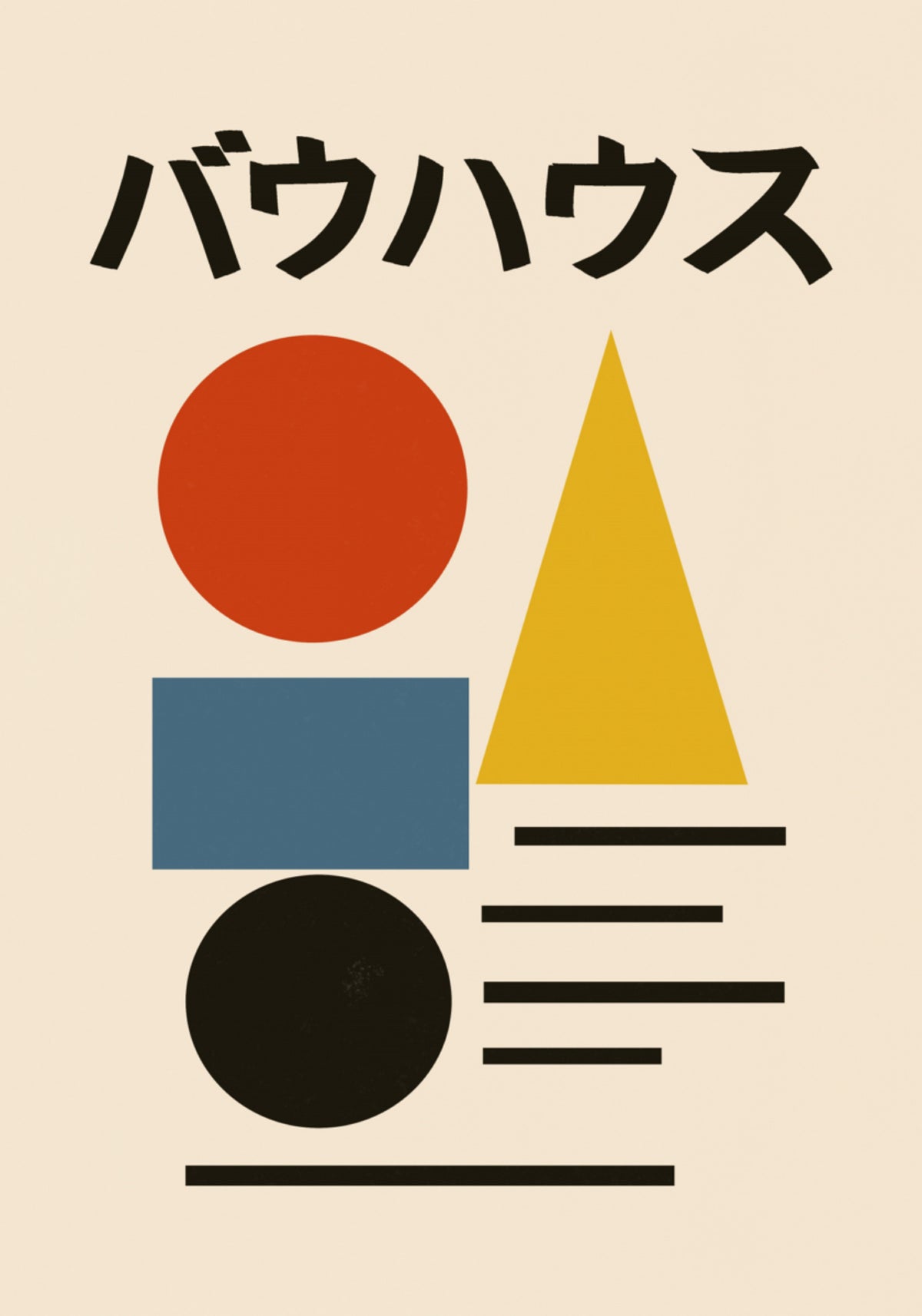 Résumé géométrique du Bauhaus