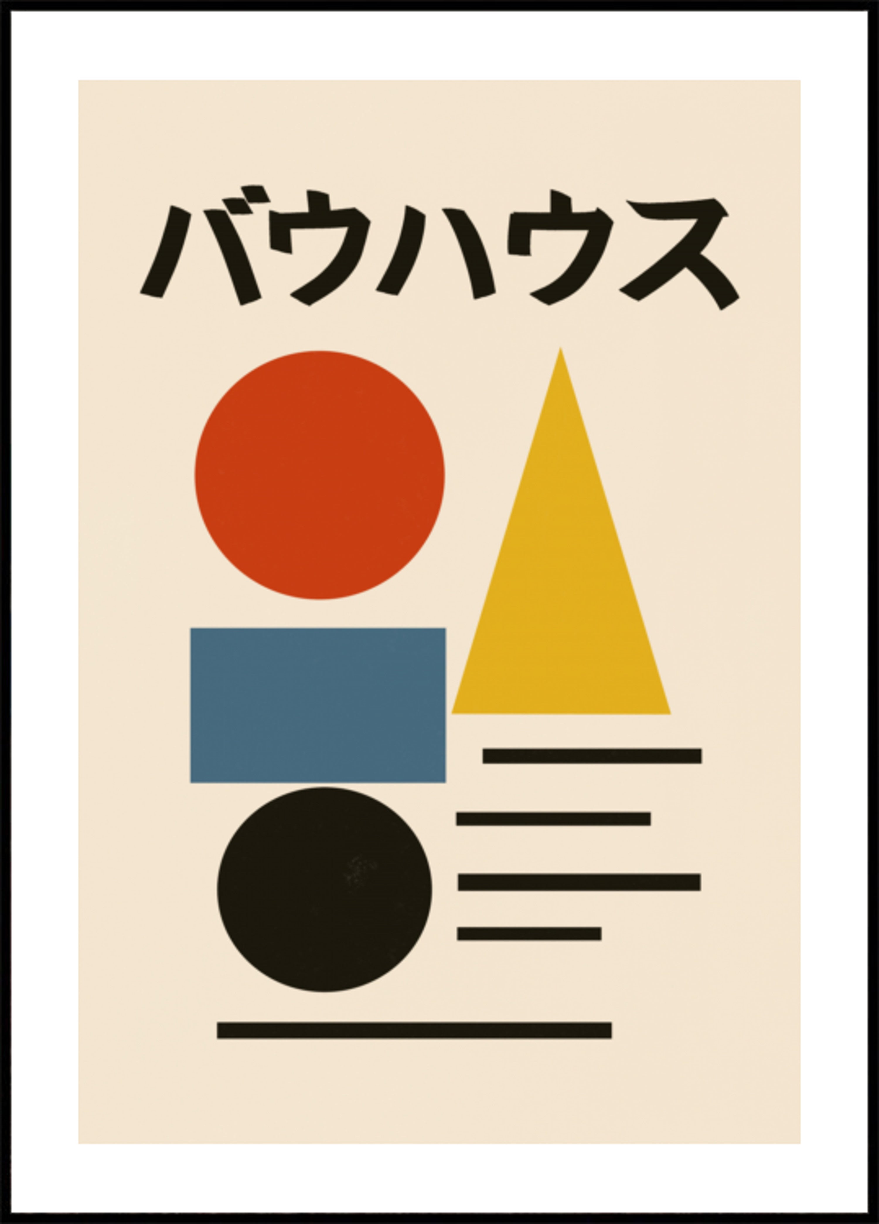 Résumé géométrique du Bauhaus