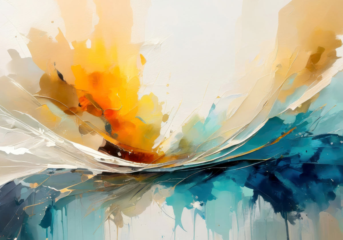 Flux abstrait vibrant