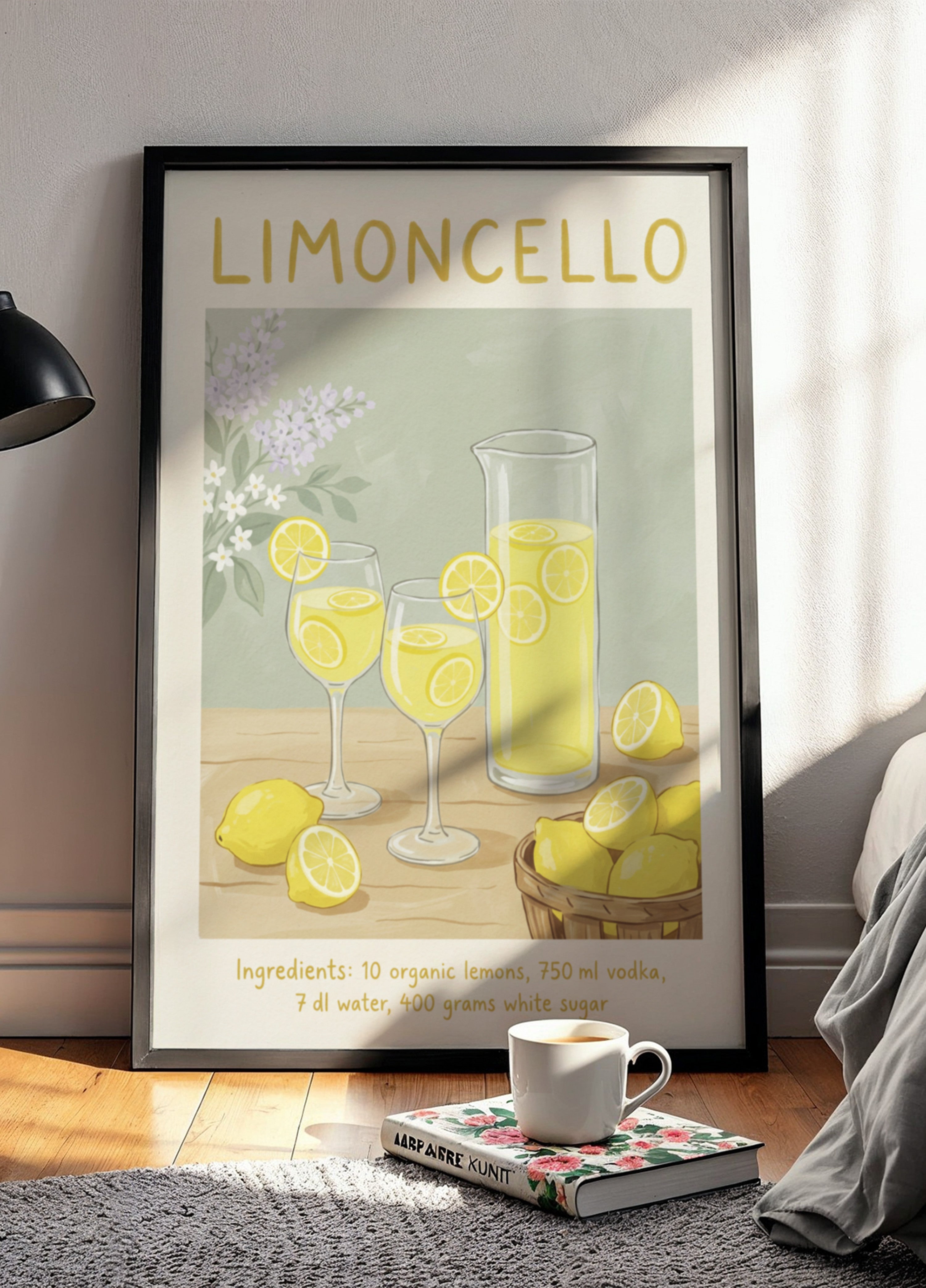 Rafraîchissement au citron Limoncello