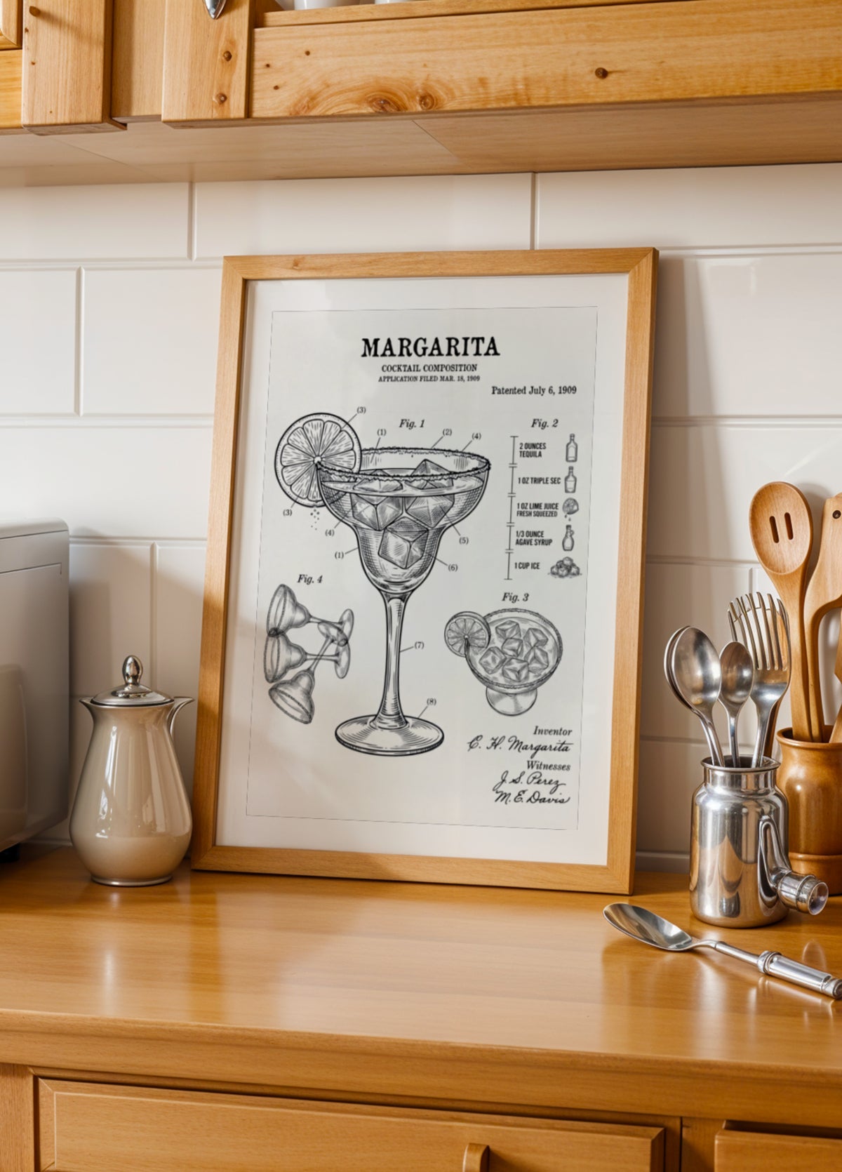 Brevet de cocktail Margarita