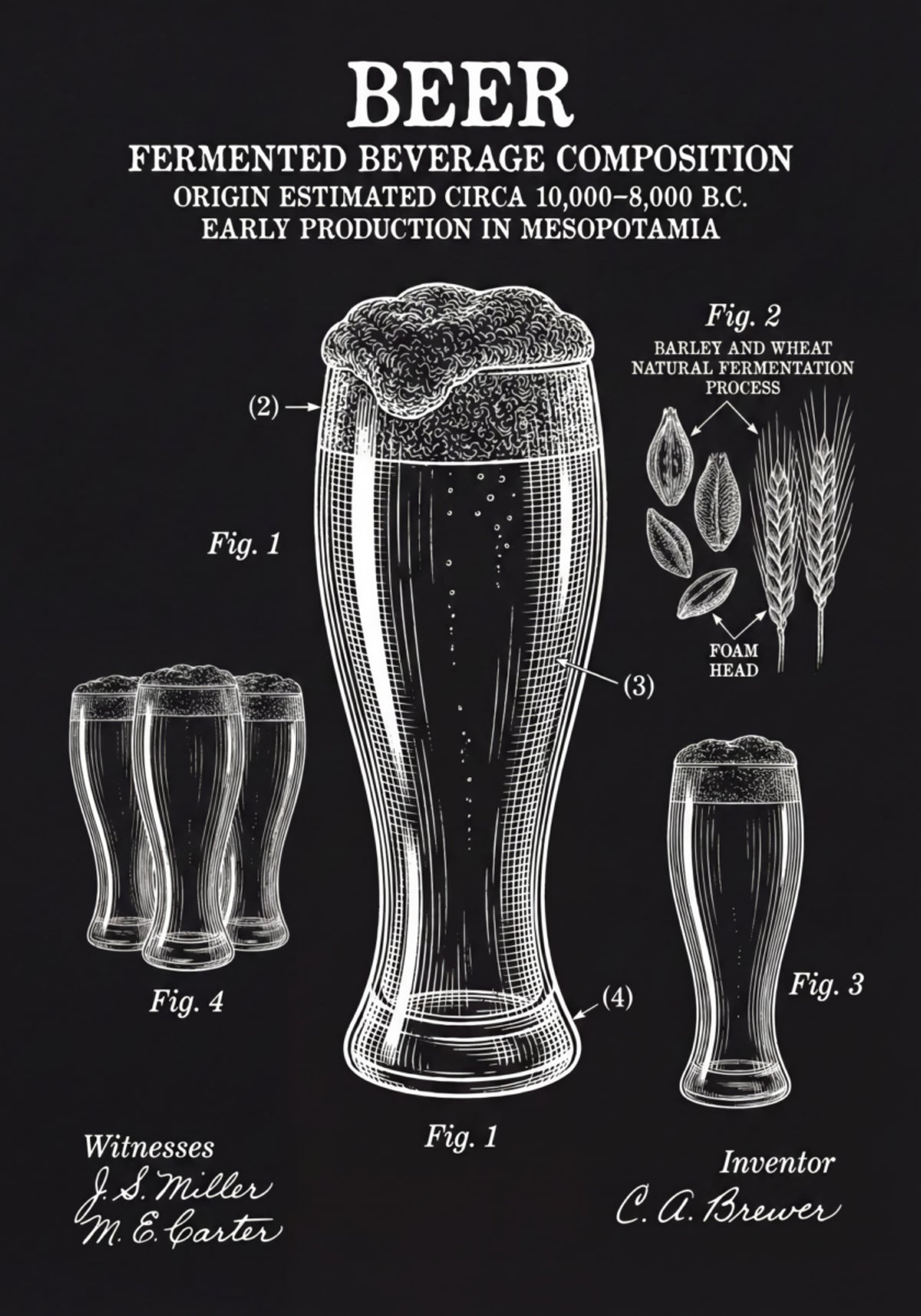 Brevet de bière historique
