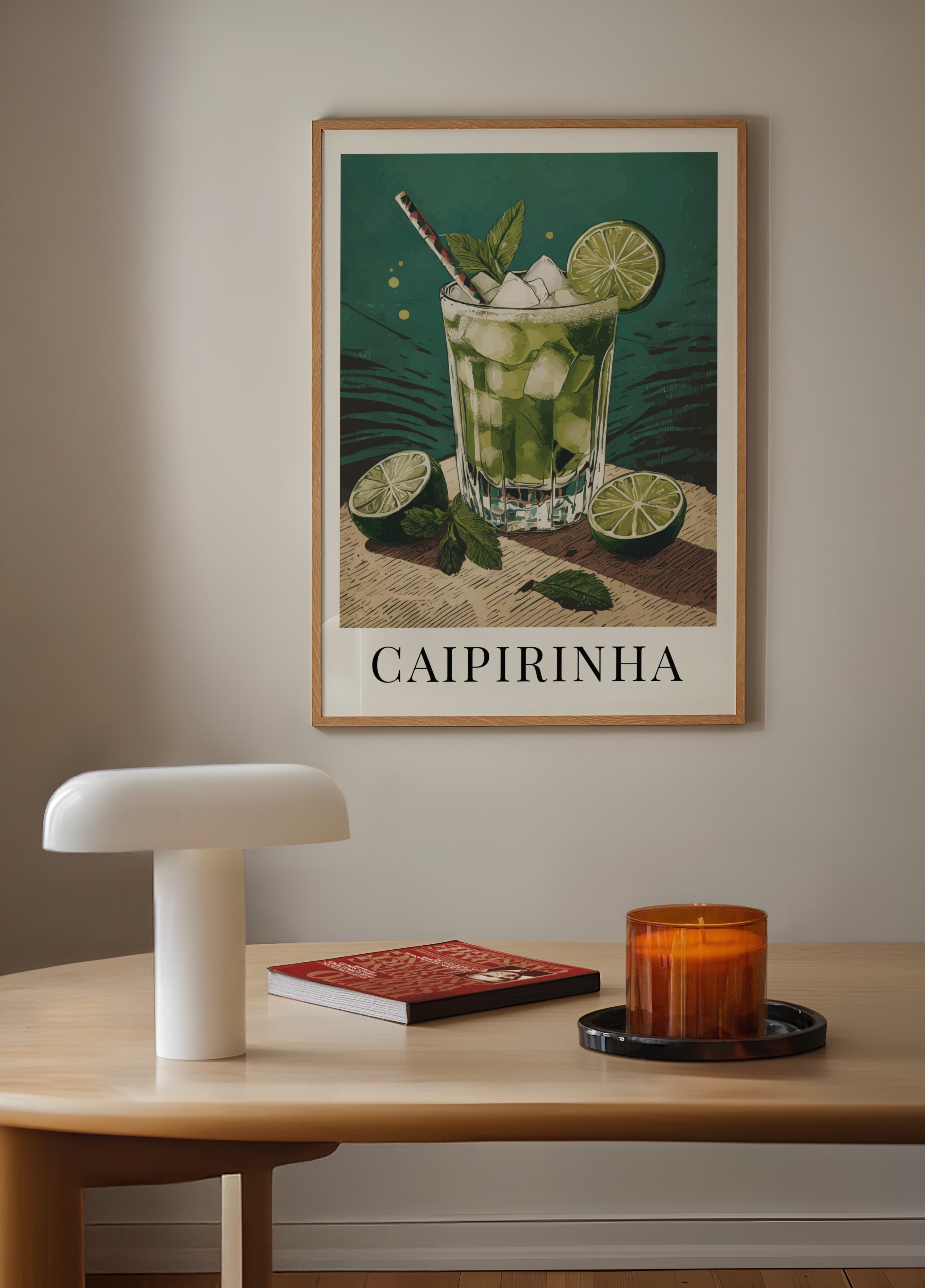 Cocktail Caïpirinha rafraîchissant