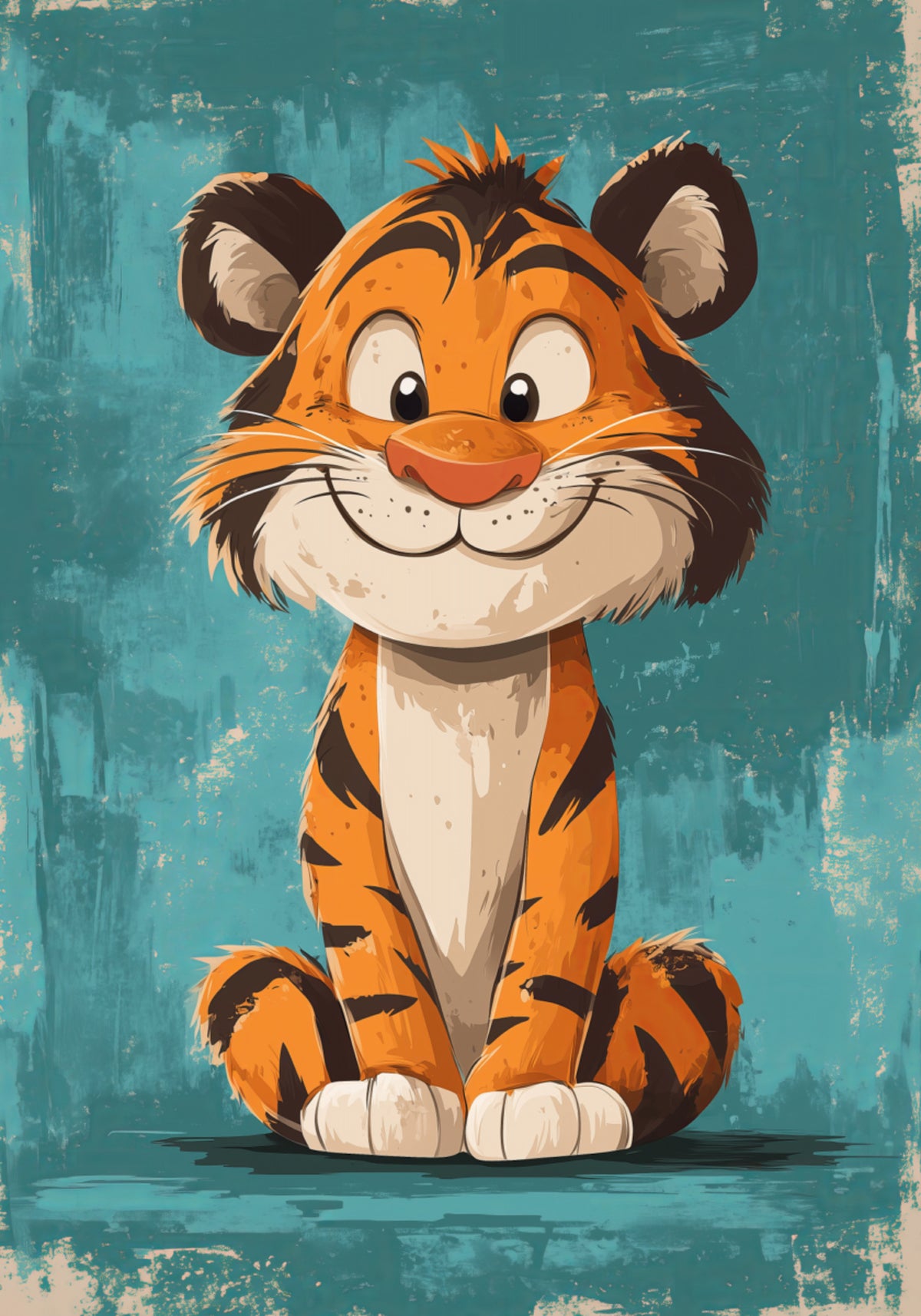 Joyeux petit tigre
