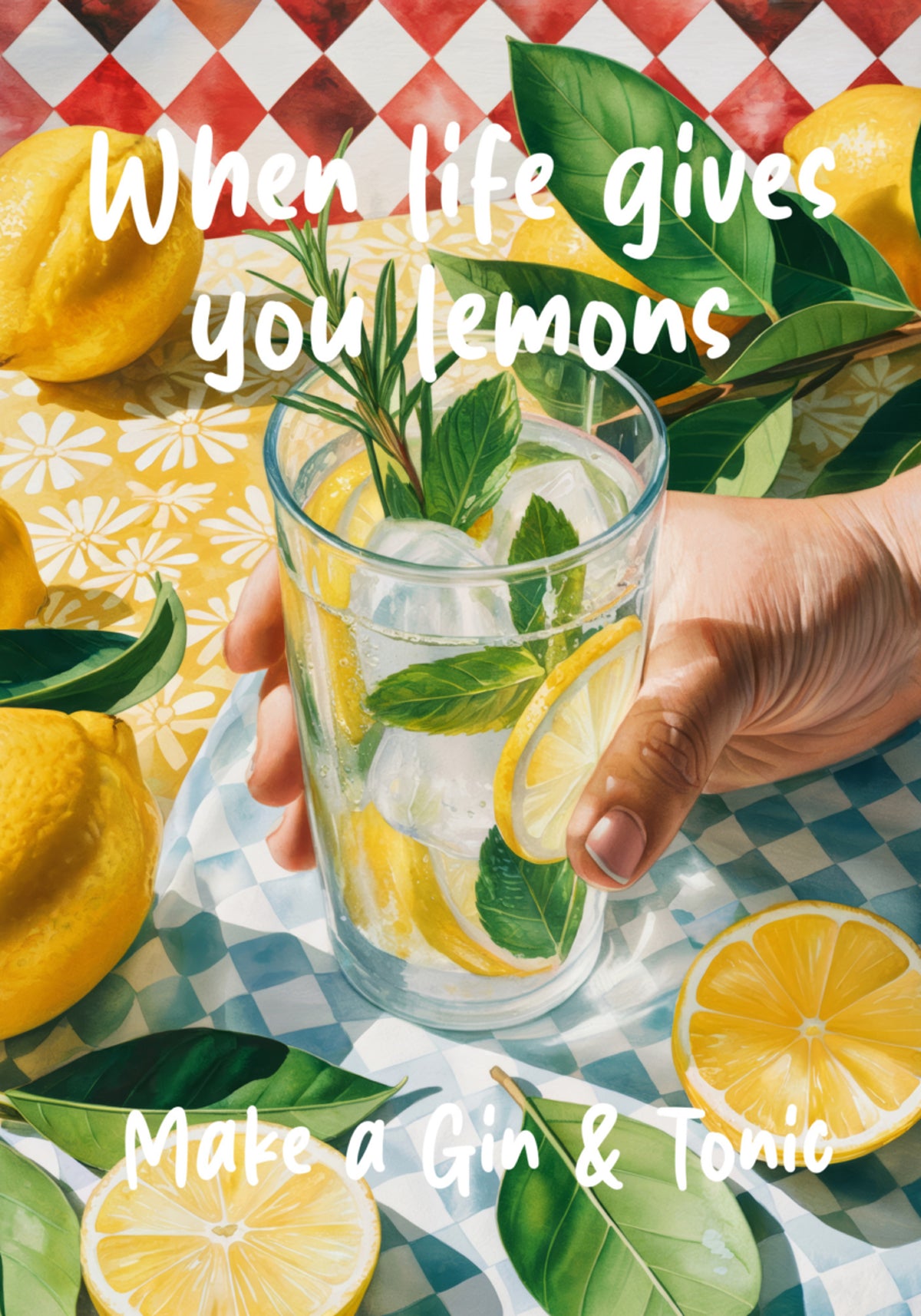 Quand la vie vous donne des citrons, préparez un Gin Tonic