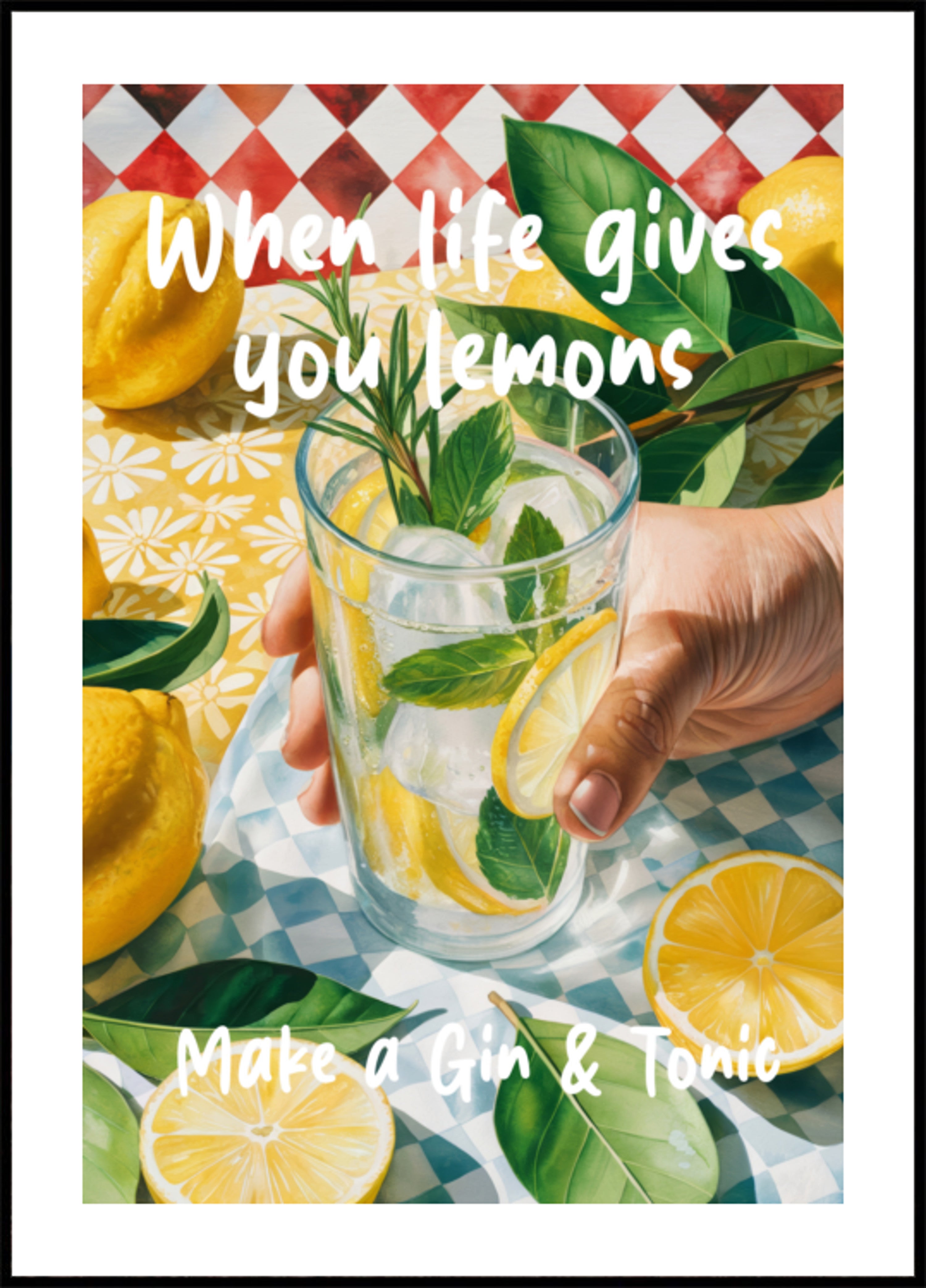 Quand la vie vous donne des citrons, préparez un Gin Tonic
