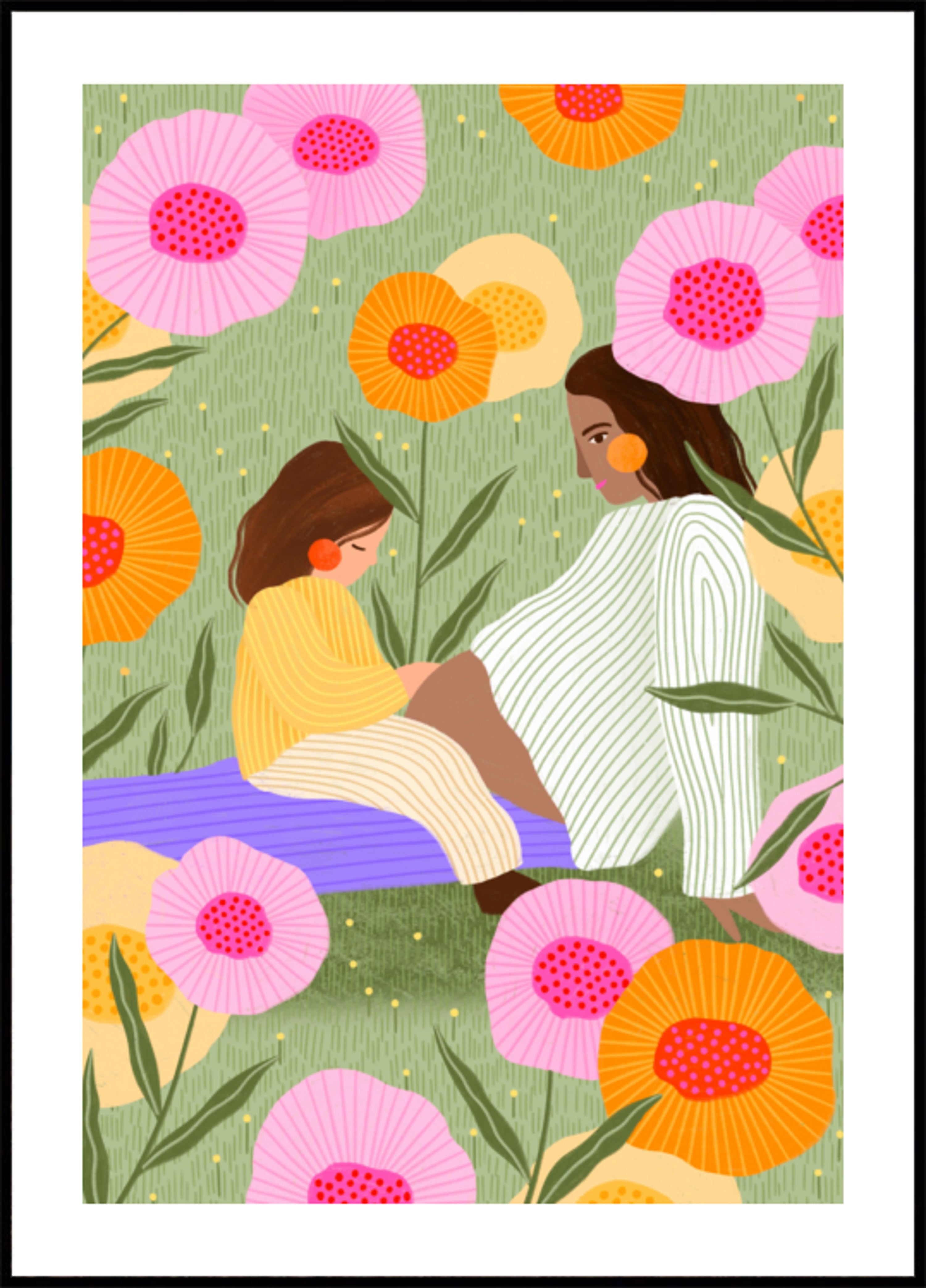 Douce journée en fleurs