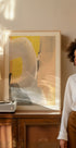 Yellow Abstract Flow - Posterbox