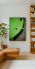 Sleek Green Sports Car - Posterbox