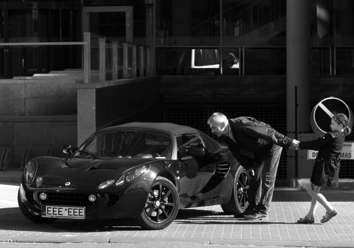 Sports Car Distraction - Posterbox