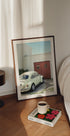Vintage Beetle Red Door - Posterbox