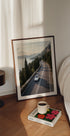 Vintage Car Coastal Drive - Posterbox